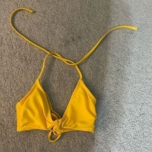 Xhilaration Yellow Bikini‎ Top size Small